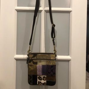 Patch work Coach crossbody
